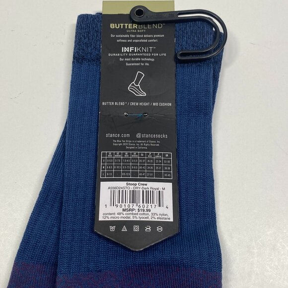 NWT Stance Butterblend Crew Socks - Stoop Crew – Large - Picture 9 of 9